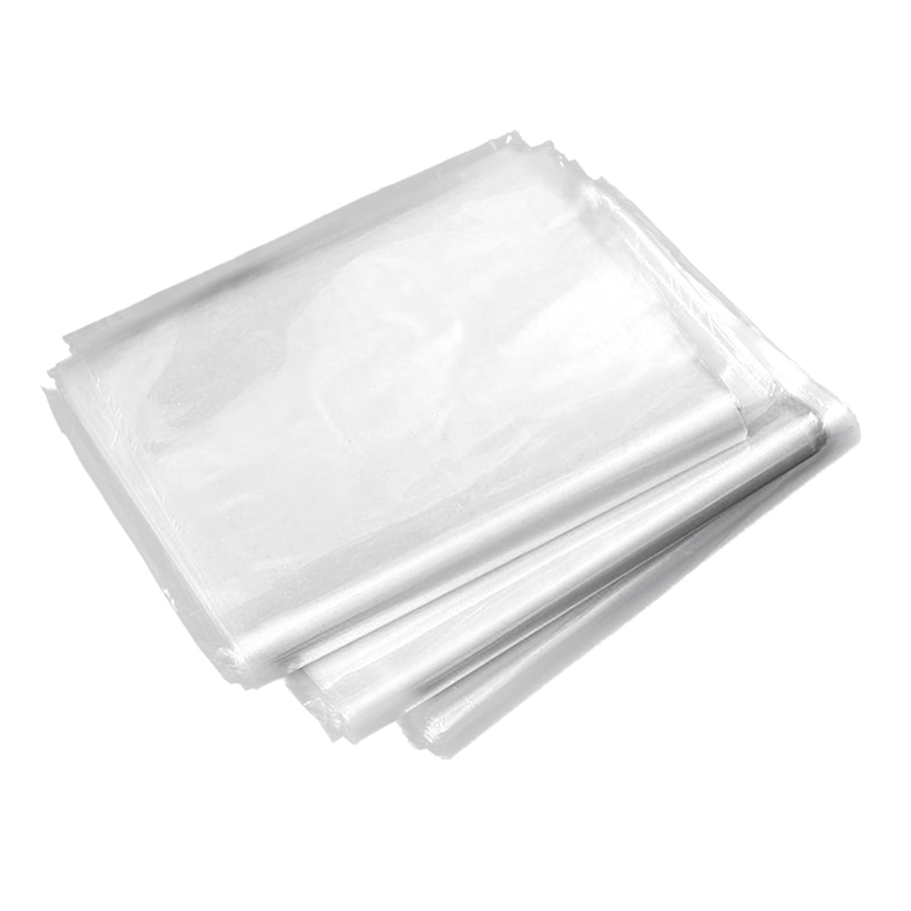 100 stuks/set krimpfolie, transparante pvc-krimpfolie, krimpfolie, verpakkingsfolie, afsluit- en beschermzak