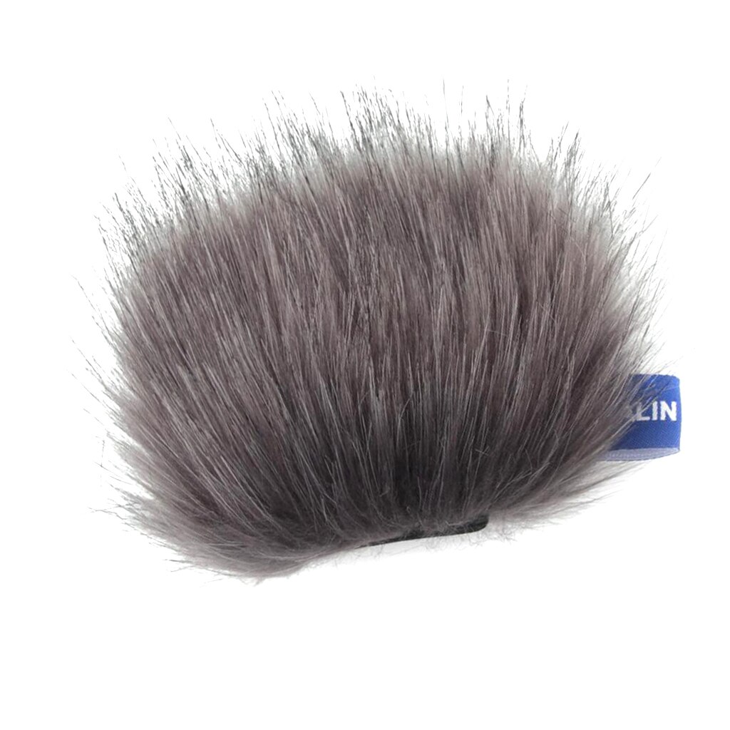 Outdoor Furry Mic Windscreen Wind Cover Microphone Muff For Tascam DR-05 And Similar Size Mics