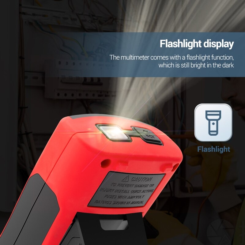 ANENG Q10 Digital Multimeter 9999 Counts LCR Meter True RMS Analog DIY Transistor Capacitor NCV Tester Tester