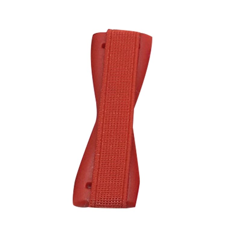 B0KA Finger Elastic Strap Phone Holder Ultra Thin Anti-Slip Cell Phone Grips Band Holder for Back of Phone Mini-Tablets: Red