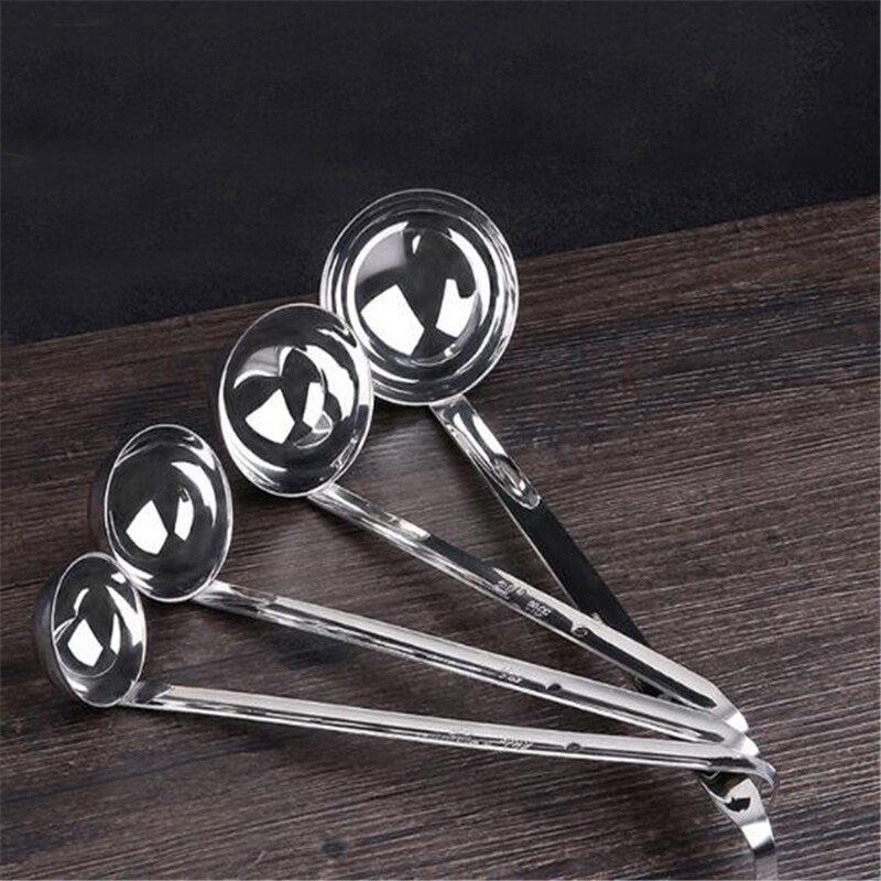 Mini Canning Sauce Ladle Stainless Steel Measuring Ladle Spoon For Home Made Jam Soup Kitchen Cooking Gadgets
