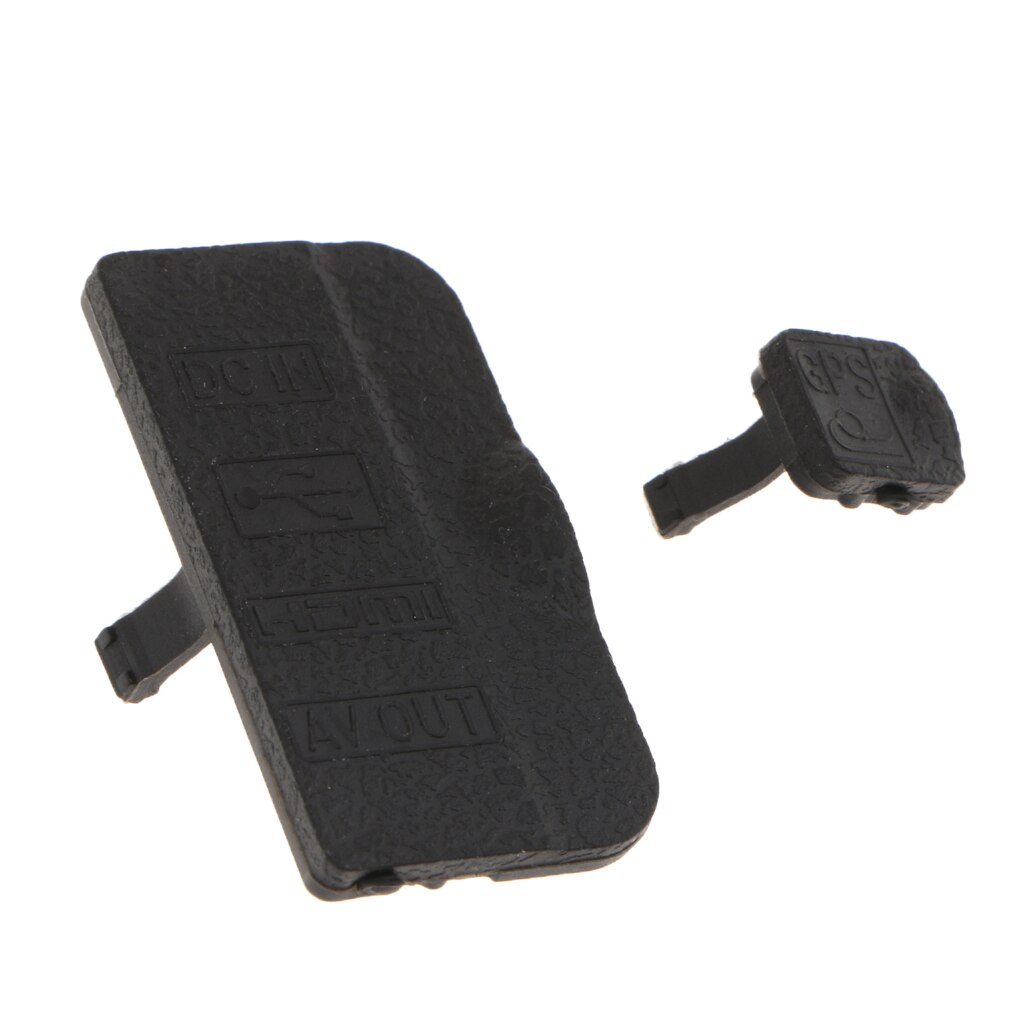 Cubierta de goma USB GPS para Nikon D90 HDMI DC IN AV OUT, tapa de interfaz, soporte de tapa de piel