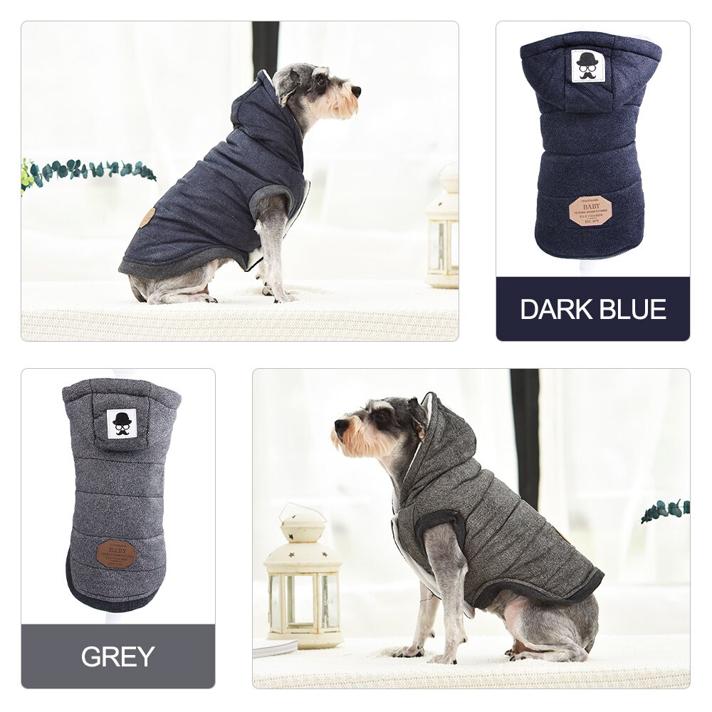 S-2Xl capucha para perro mascota abrigo suave polar ropa para cachorro de perro sudadera invierno ropa para perros pequeños tienda de mascotas