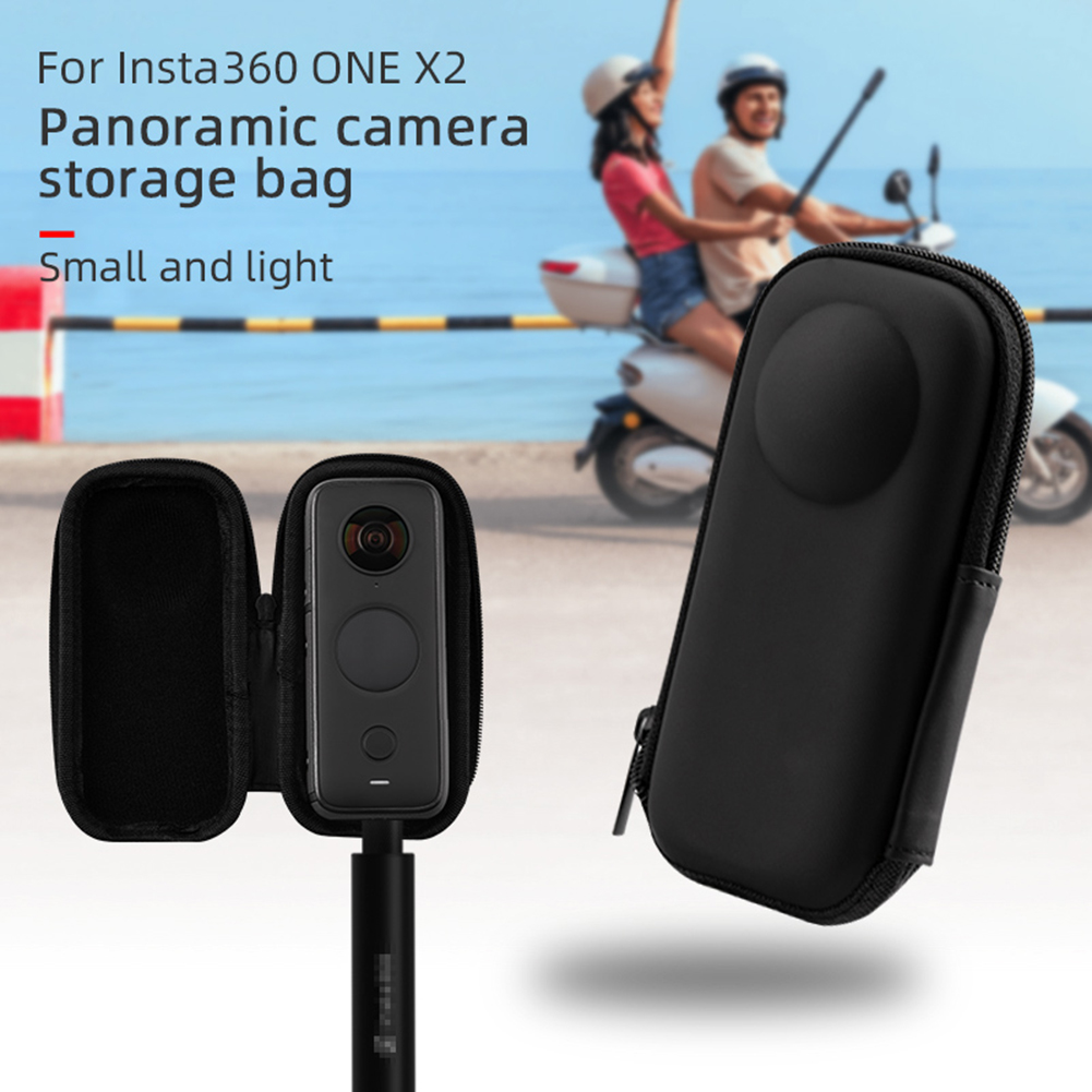 Hartschalenkoffer, wasserdichte aufbewahrungstasche und schutzhülle für insta 360 one  x2 bluetooth-lautsprecher und eva-kamerazubehör