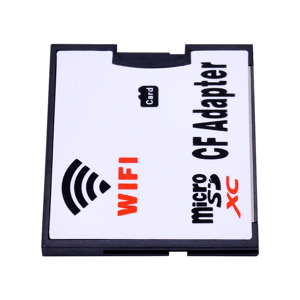 CHIPAL WIFI TF Micro SD to CF Adapter MicroSD Micro SDXC SDHC Type I Compact Flash Card Reader Converter for Digital Camera