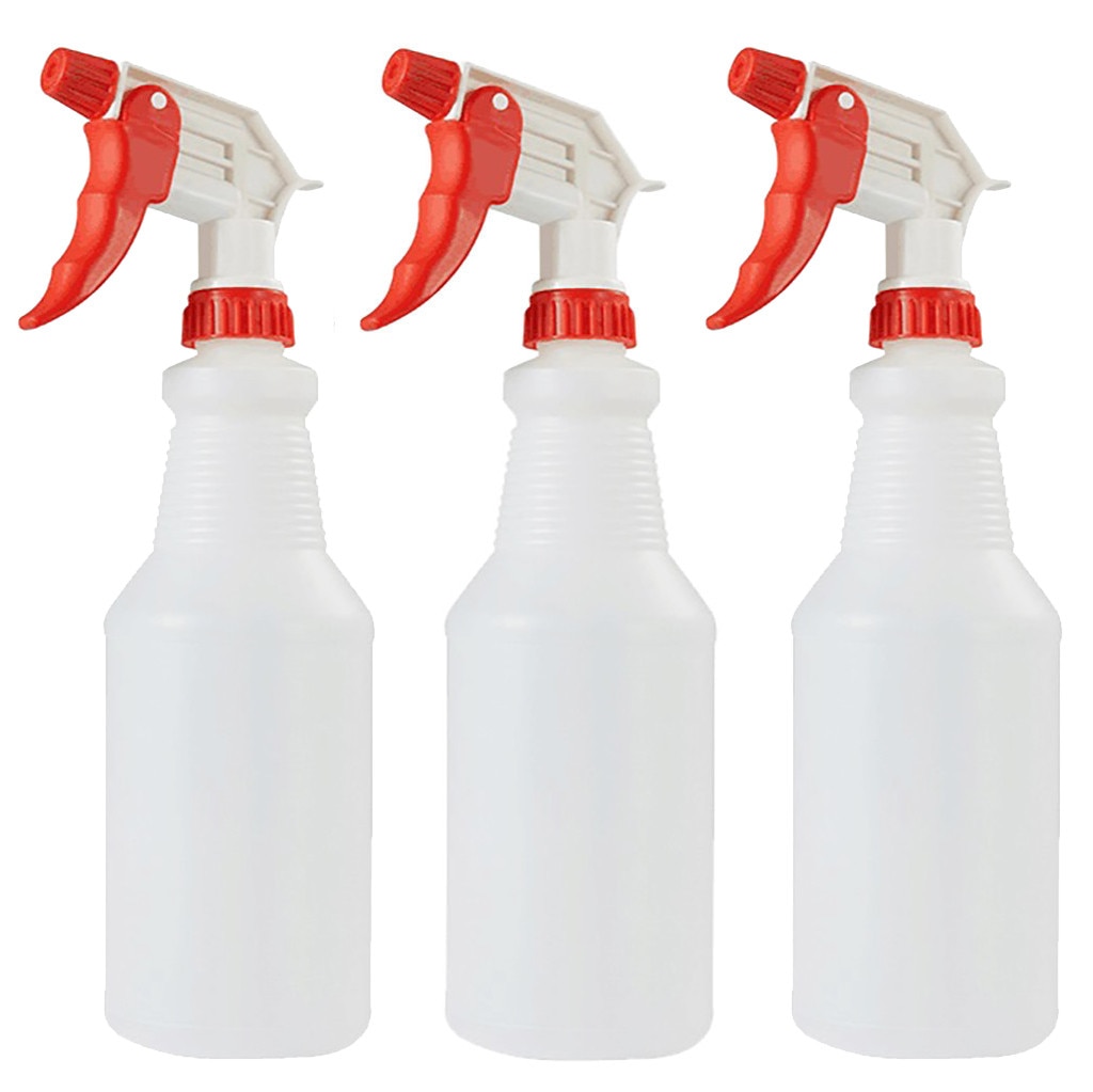 3Pcs Sproeier Desinfectie Vloeibare Spray Lege Fles Spuiten Pot Draagbare Spray Fles 750Ml Pulverizador: Default Title