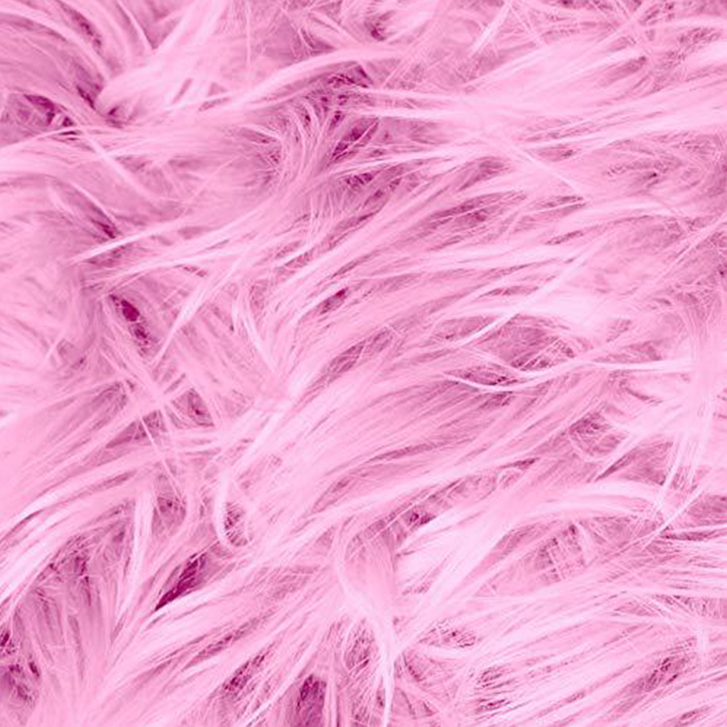 Zachte lange vachtstof kleurrijke vierkante pluche kunstmatige patchwork doe-het-zelf handgemaakte kerstpop baard haar kussen naaimateriaal accessoire: Multi