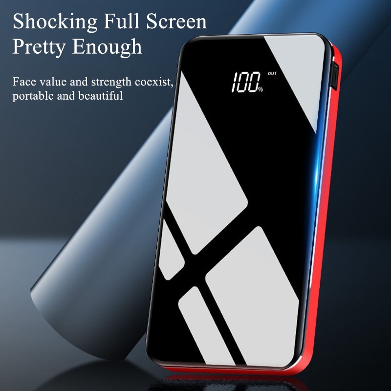 Power Bank Technology Waterproof Portable 10000 MAh for Smart Phone Battery Powerbank Fast Charging External Battery Dual USB