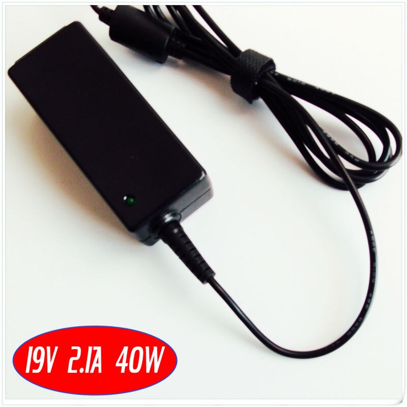 Netbook vekselstrømsadapter oplader 19v 2.1a til asus eee pc  x101 x101h x101ch x101ch-eu17-bk 1104ha 1106ha 1101h 1101ha 1101 hag