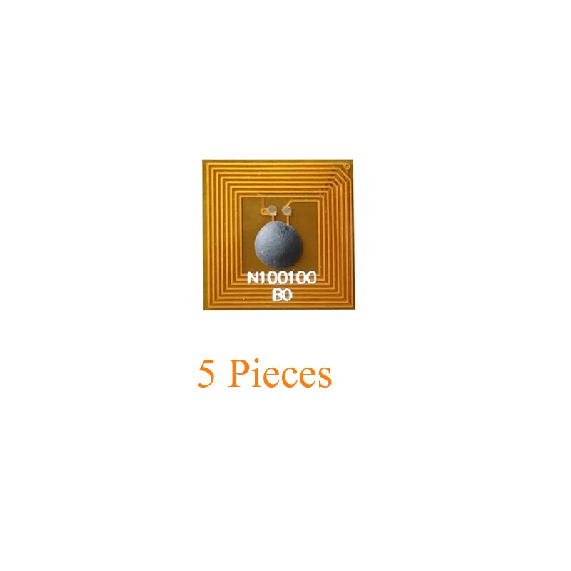 5mm * 5mm Mini Ntag213 NFC Schild 13,56 MHZ FPC Aufkleber RFID Mikro Chip 144 Byte 1mm Lesen Palette: Kastanien