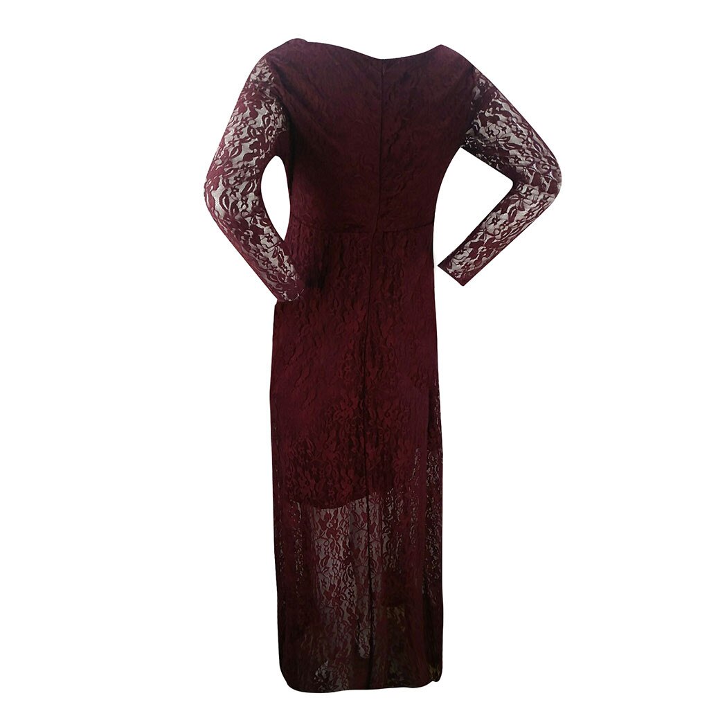 #57 Pregnancy Dress Lace Long Maternity Women Maternity Photography Dress For Mother Vestido Fotografía Embarazo Беременным