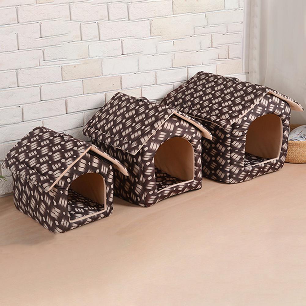 Foldable Cat Tunnel, House Indoor Cat Interactive Toy Soft Cat Cave Foldable Pet Tunnel Tube Condos Cute Toy for Puppy Dogs Cats