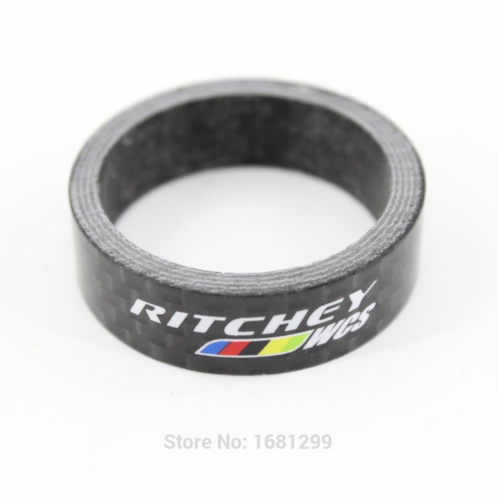 5 stks 10mm racefiets 3 K full carbon headsets washer mountainbike stuurpen carbon spacers MTB fietsonderdelen