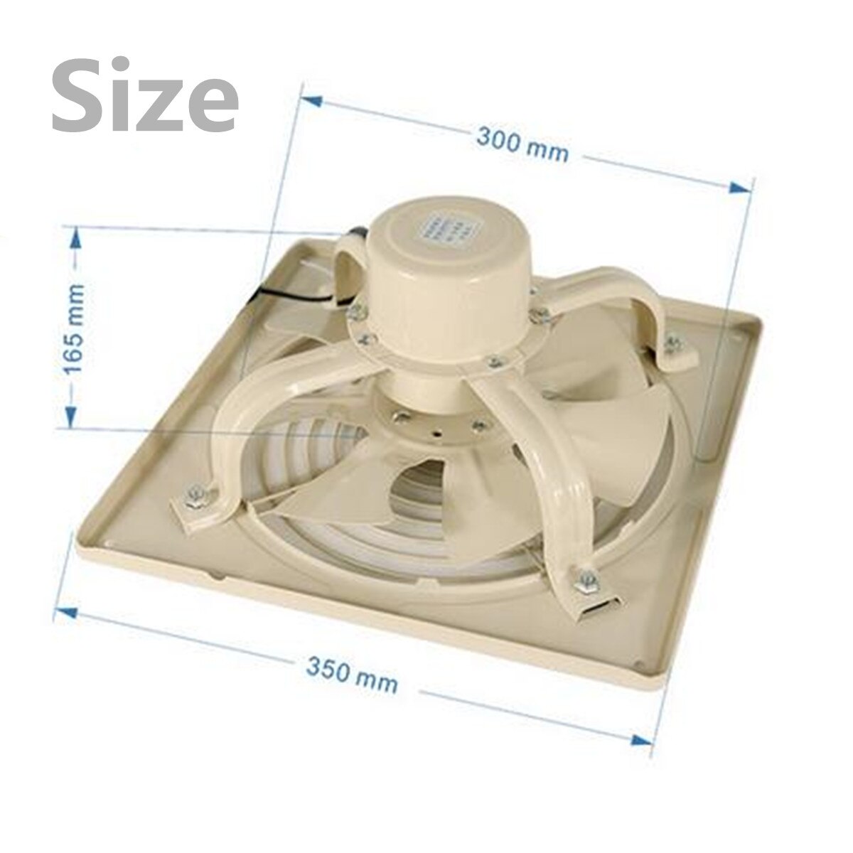 60W 10 12inch Industrial Ventilation Extractor Metal Axial Exhaust Air Blower Fan High Speed Air Extractor Kitchen Bedroom 220V