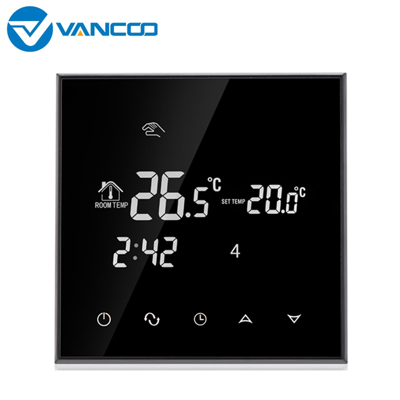 Vancoo Thermostaat Voor Vloerverwarming Thermostaat 220V Temperatuurregelaar Digitale Thermostaat Calefaccion Thermoregulator
