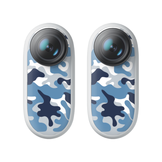 Insta360 GO 2 Readymade Skin Insta 360 GO 2 Original Sticky: Blue Camo