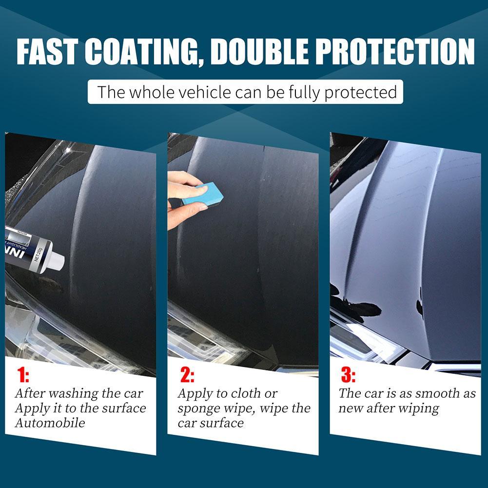 Automotive Coating Liquid Wax Plastic Parts Automotive Interior Plastic Flap Dashboard Wax Reducer Coating