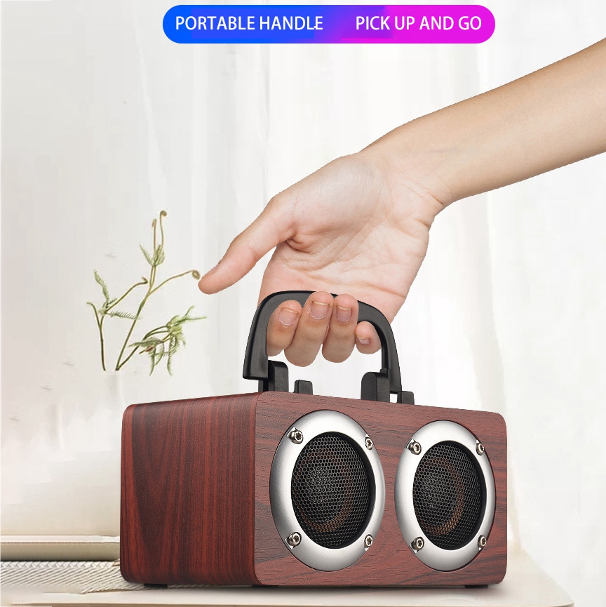 W5B Outdoor Draagbare Handvat Bluetooth Luidspreker Computer Kaarten Versterker Creatieve Audio