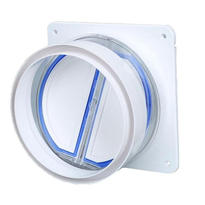 Kitchen range hoods check valve anti odor control bathroom check valve back-pressure valve non-return flap valve