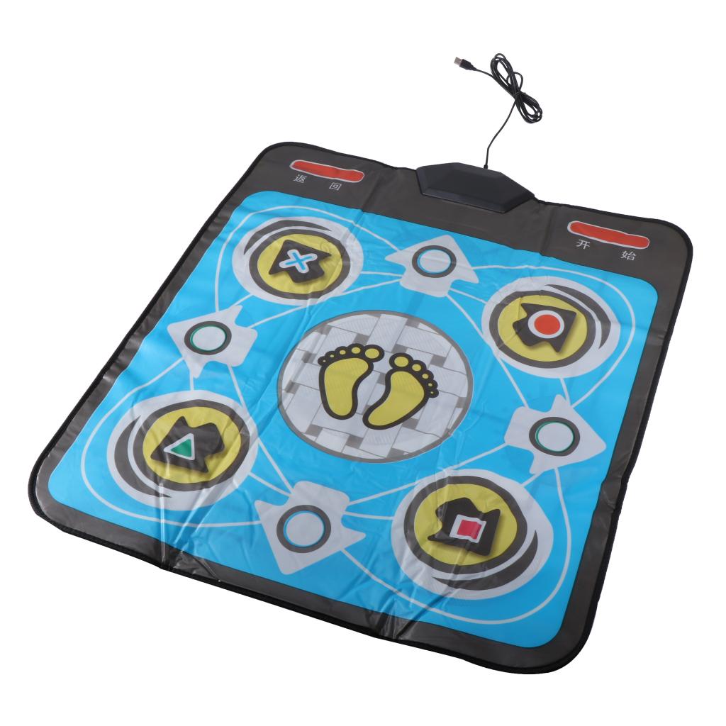 Arcade USB PC Dancing Mat Electronic Fitness Dancer Pad Home