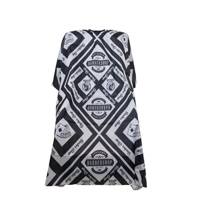 Haircut Cloth Hair Salon Breathable Shaving Cloth Apron Black Nylon Soft And Comfortable Hair Cutting Dress Shawl: 05