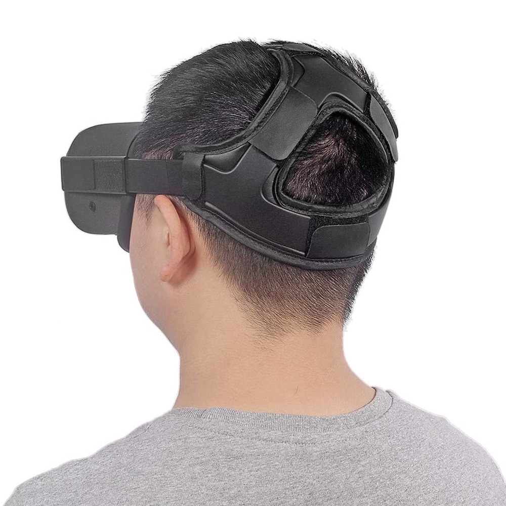 Oreillette en cuir PU et éponge souple pour Oculus Quest, coussin de casque, accessoires réduisant la pression sur la tête