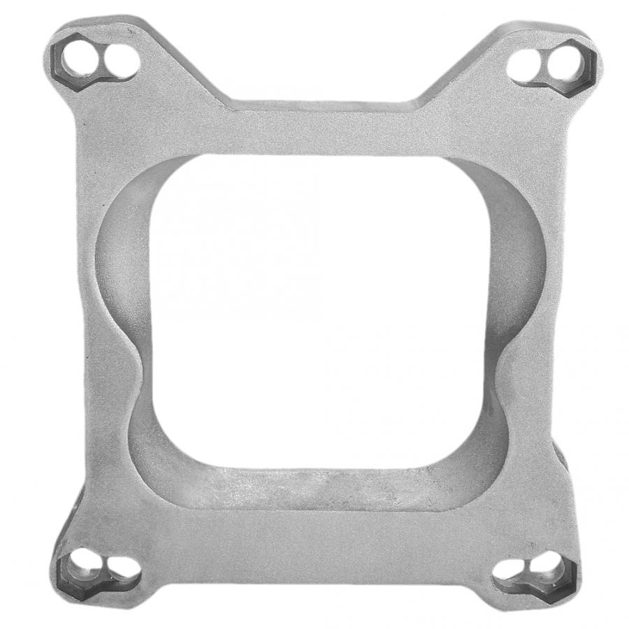 3/4 "Open Carb Carburateur Adapter 4bbl Quadrajet Spruitstuk Voor Holley Edelbrock Aluminium