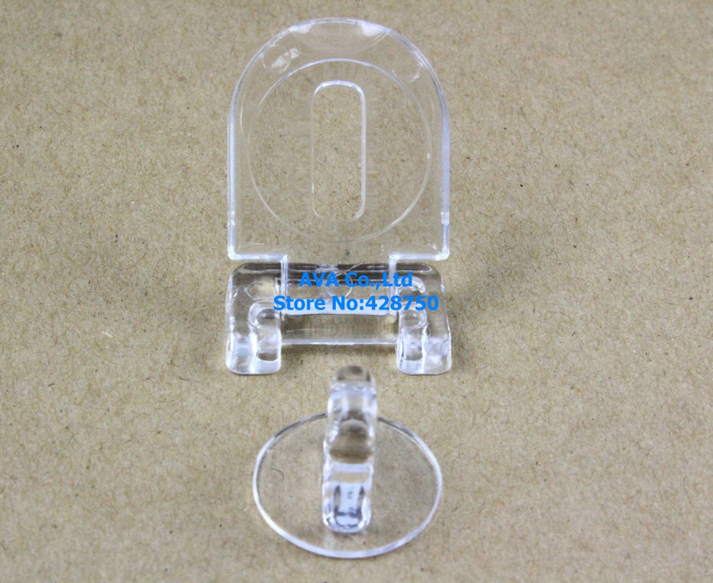 10 klar akrylplast hasp lås plexiglas hasp 45 x 25mm