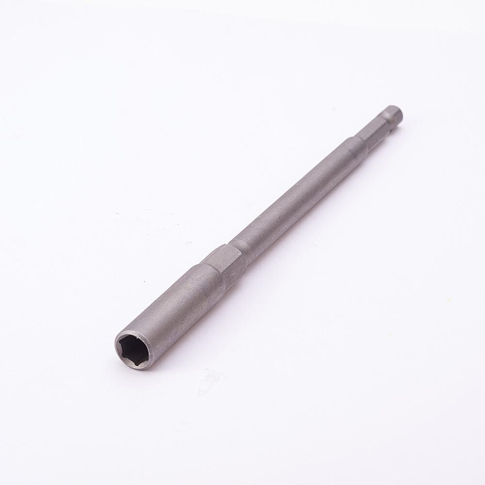 1/4 " drev 7 ~ 17mm sekskantede fatninger 150mm totallængde metalstødmøtrik sætter driver socket bit håndværktøjssæt 1 ~ 5 stk.