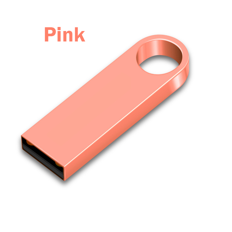 USB Flash Drive 2.0 Flash Pendrive 8GB 16GB 32GB 64GB 128GB Cle USB 2.0 Stick Pen Drive 128GB 64GB 32GB 16GB 8GB Darmowa wysyłka: Różowy / 16GB