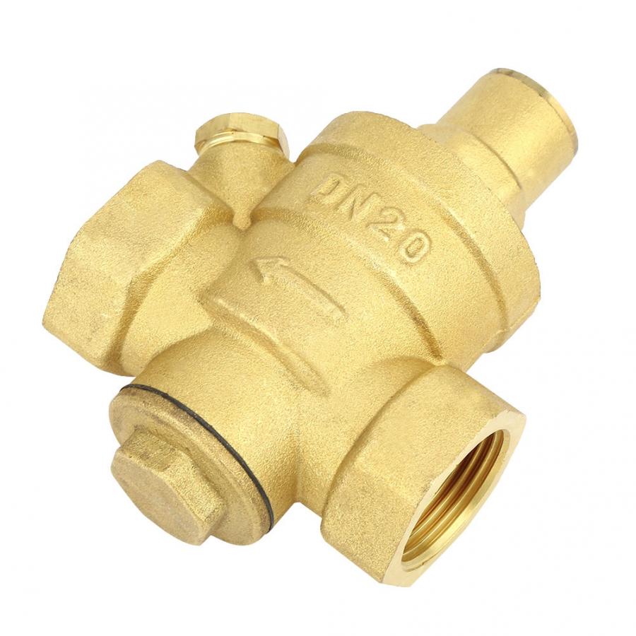 DN20 Adjustable Brass Water Pressure Regulator Regulating Valve