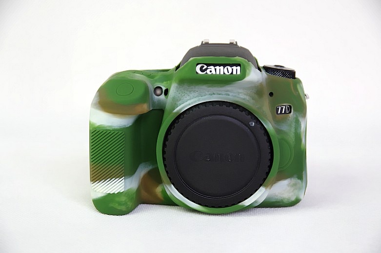 Zachte Siliconen Camera Case Voor Canon 77D Body Cover Beschermende Camera Tas