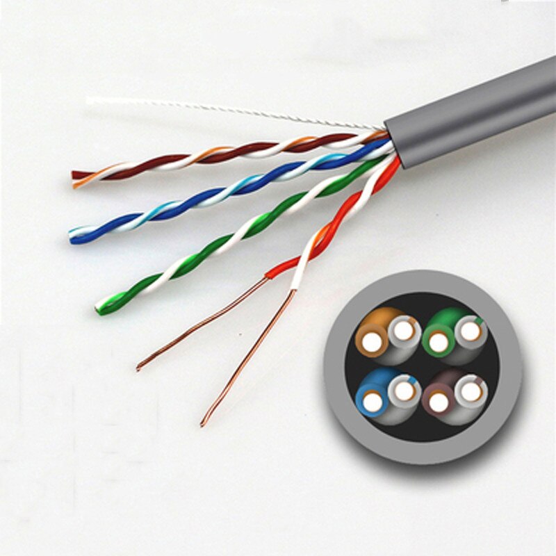 Cat5 Ethernet Cable Cat 5 Network Cable for RJ 45 UTP Router TV box Networking LAN Cords 10m 15m 20m 25m 30m 50m