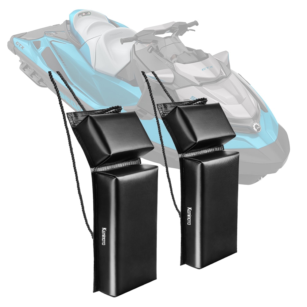 Kemimoto pwc båd fender beskyttelse fortøjning kofanger jetski til hav doo waverunner pack båd fender bøjle tector ponton holder