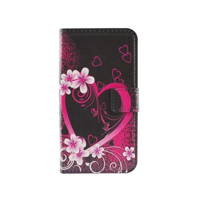 Bloem Lederen Portemonnee Gevallen Voor Lg K10 Lte 4G K430 K430ds K430y K420n K410 Telefoon Case Fundas Back Cover shell Kaarthouder Coque