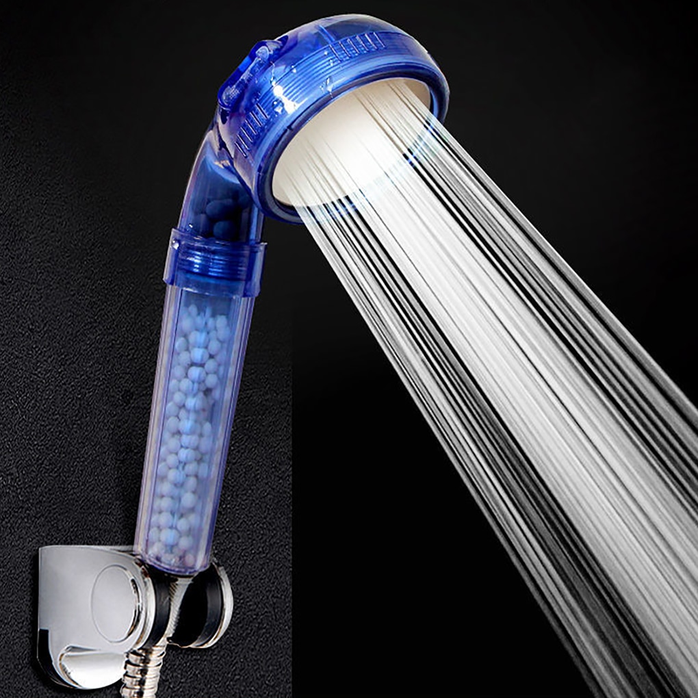 Negative Ion Shower head Home Hotel ABS Handheld Showers Head Pressurized Nozzle Detachable Bathing Sprayer Bathroom Accessories