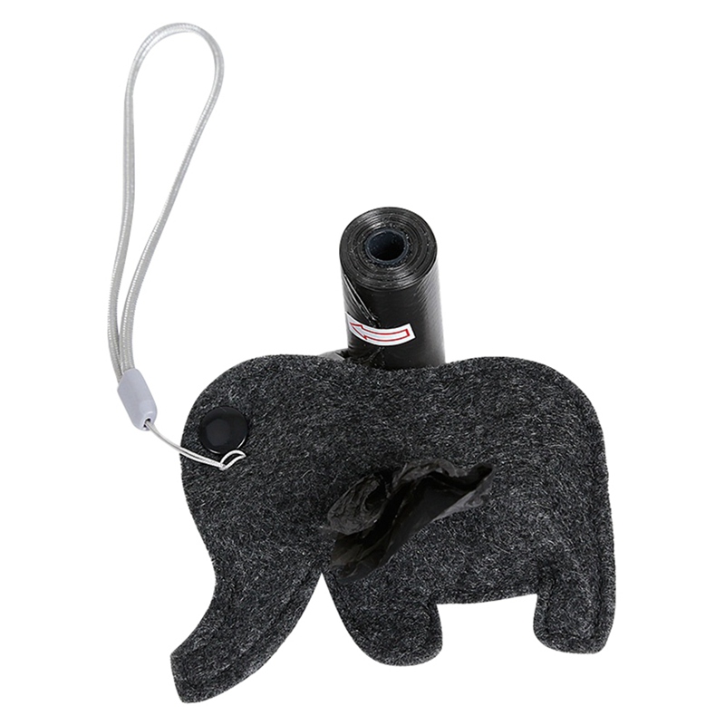 Pet Dog Poop Bag Dispenser Waste Garbage Bags Carrier Holder Dispenser Pet Dog Waste Poop Bag Dog Cleaning Products: DH