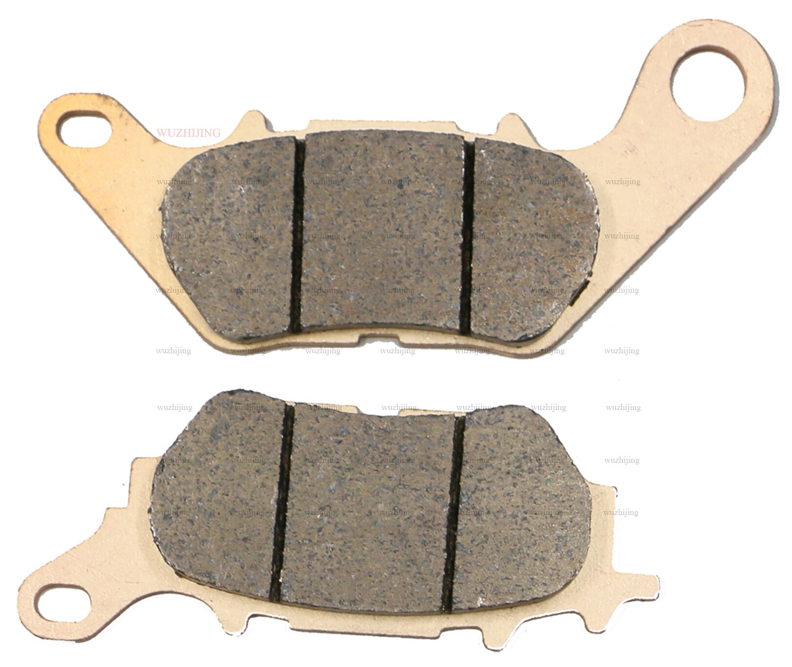 Para YAMAHA MT-03 MT03 321, - juego de pastillas de freno delantero trasero 16 17: SINTERED REAR