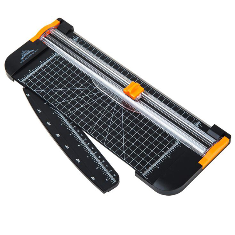 Præcision papir trimmer papir fotocutter bærbar plast scrapbog trimmere cutter kontor skæremåtte maskine til  a4 papir  a1