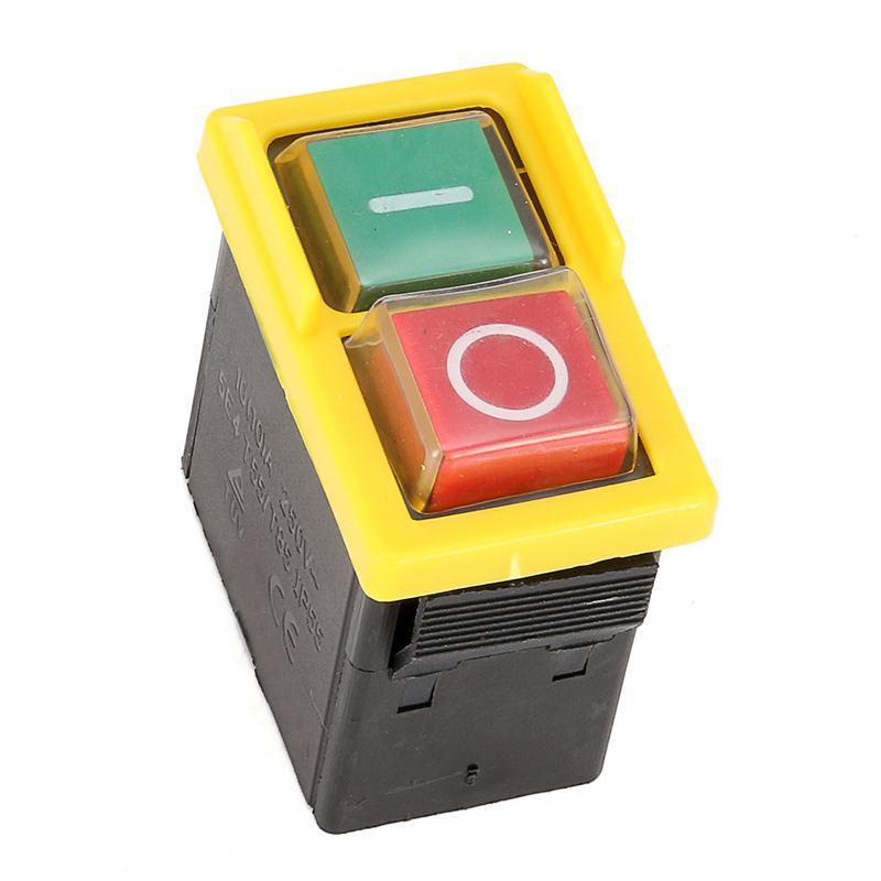 Universal 250V KJD20-2 NVR Safety Switch Emergency Stop Saftey Cut Off Killer Touch Switch 6A Resistif 4A Inductive Charge