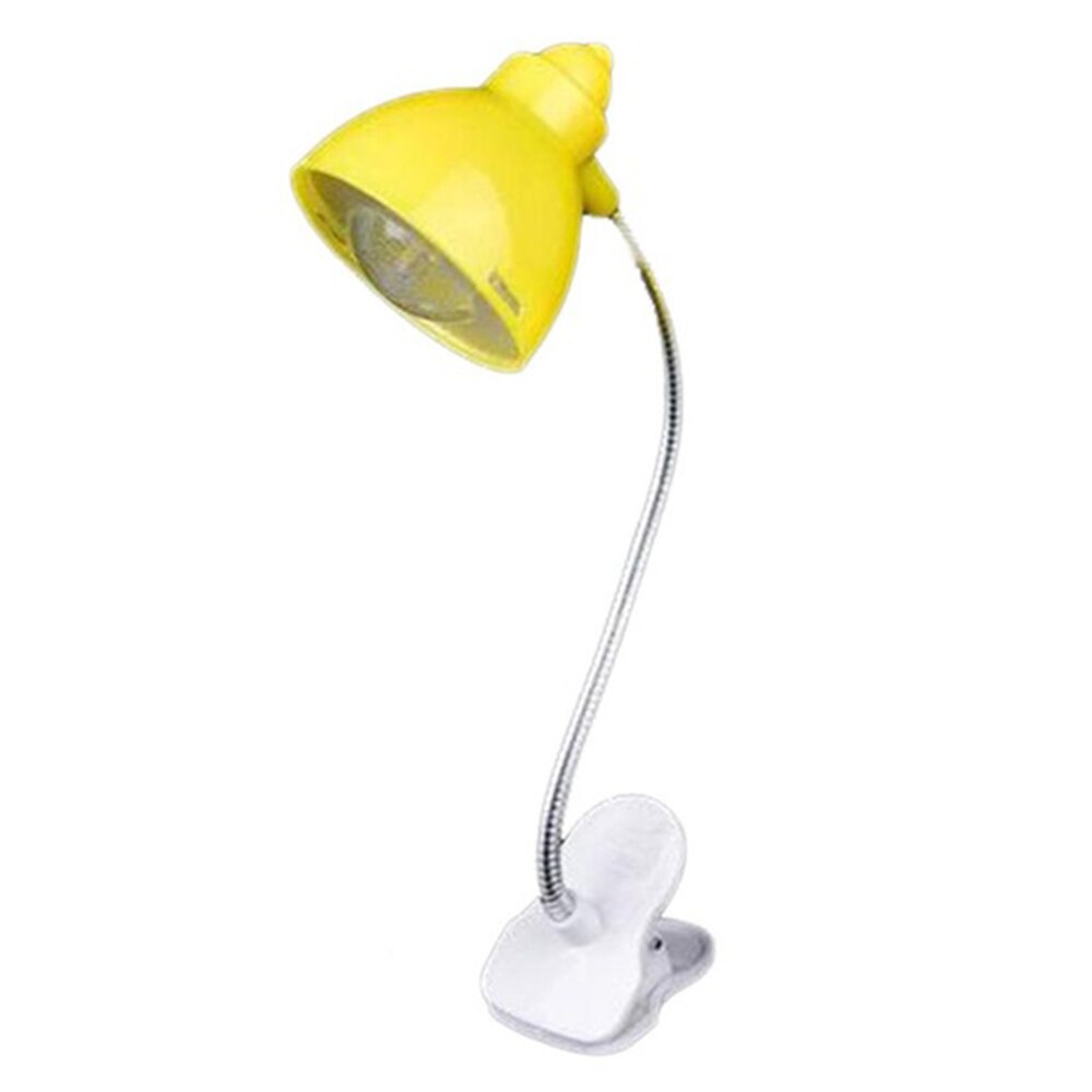 Kids Mini LED Book Light Flexible Clip Book Lamp Table Night Light Energy Saving Reading Lamp Eye Protection with Battery 1W: B