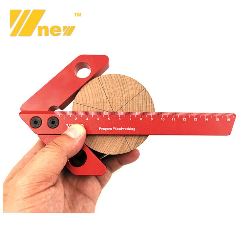 Règle de menuisier à Angle droit de 45/90 degrés, outil de mesure du travail du bois