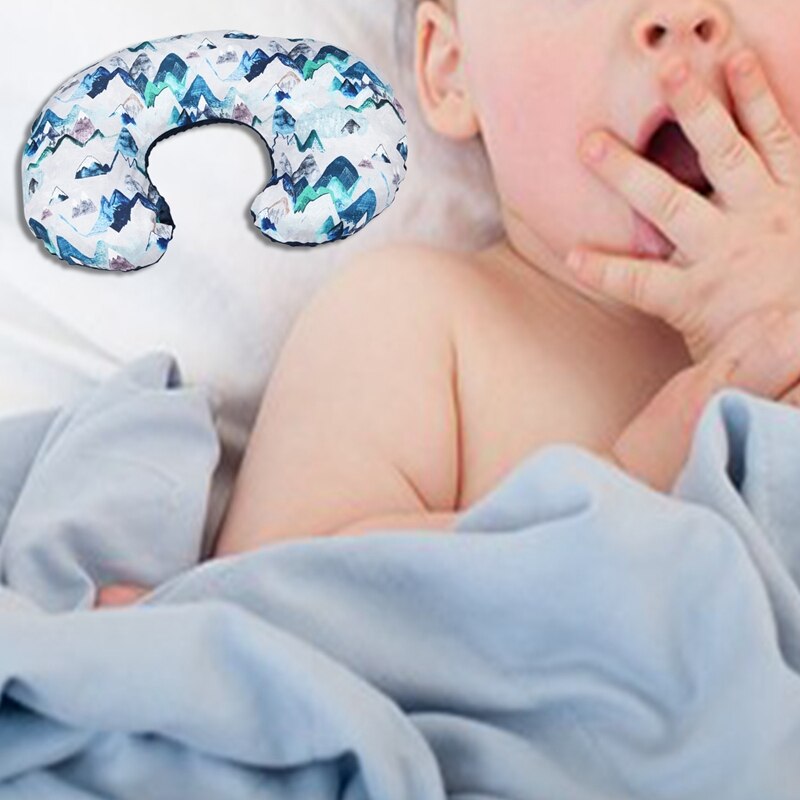 Ammende nyfødt spædbarn baby ammepudeovertræk sygeplejebetræk beskytter moderne sag aftagelig elastisk pudebetræk