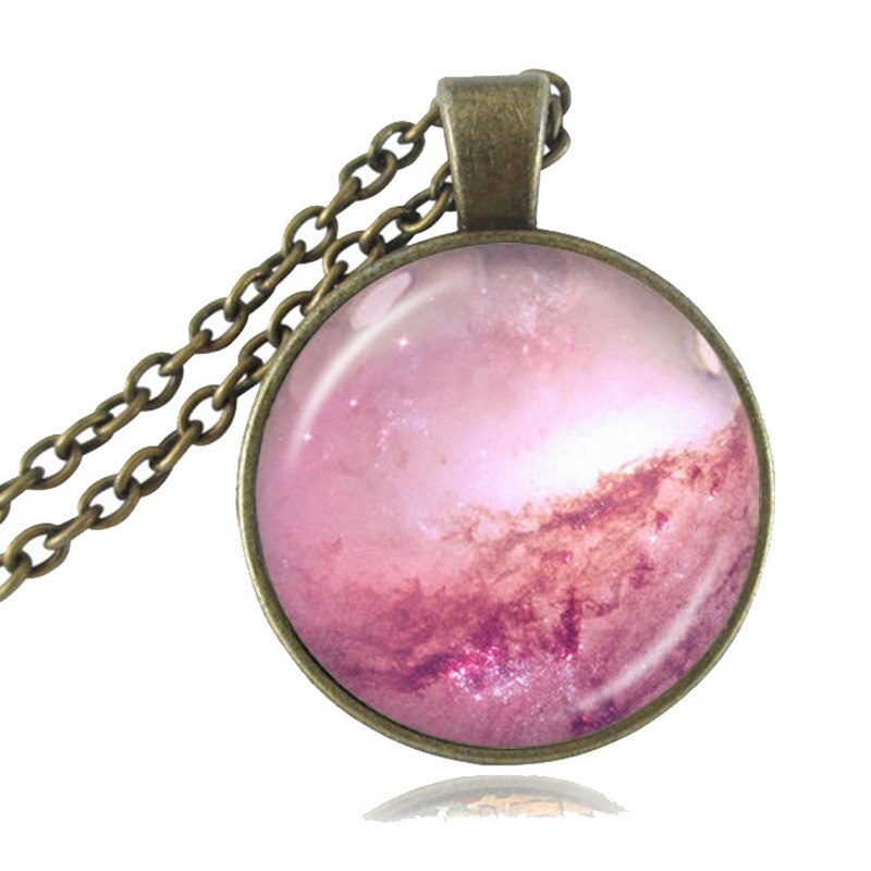 Thors Helm Nebula Ketting Galaxy Astronomie Hanger Zonnestelsel Sieraden Space Universe Ketting Melkweg Sieraden HZ1: D1