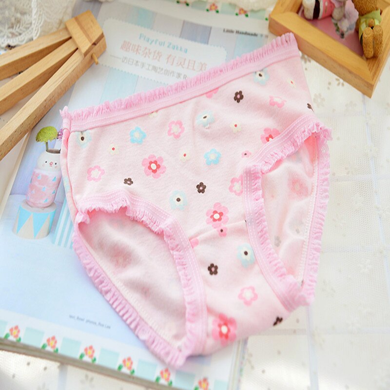 4 pz/lotto nuovo disegno di modo slip bambini mutande ragazze biancheria intima mutandine di cotone TNN0065