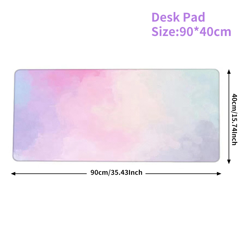 Cloud Gradient Gaming Keyboard Pad Wrist Pad Cloud Wrist Pad Mouse Pad Ergonomic Laika Foam Memory Non-Slip Support Office