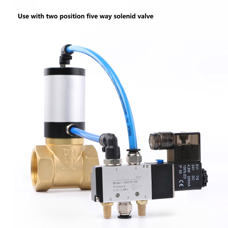 Fluid Air Control Valve Q22HD DN15/20/25/32/40/50 Brass Valve Body Air Control Valve Pneumatic Control Valve