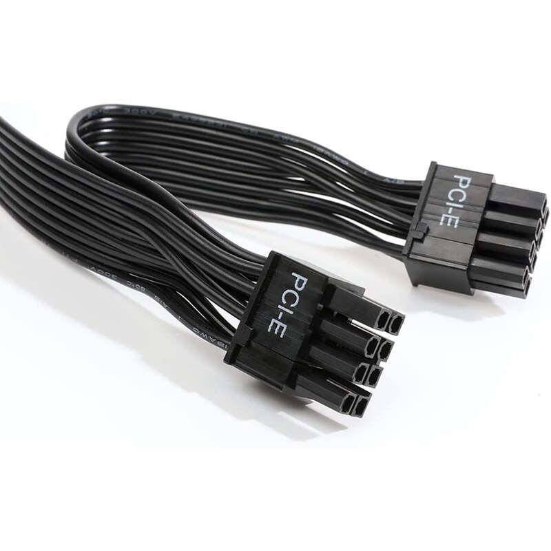 PSU VGA Male to Dual PCIe 8 (6+2) Pin Male PCIE GPU Power Cable for EVGA G+G2 G3 G5 GA GM B3 B5 T2 Modular Power Supply