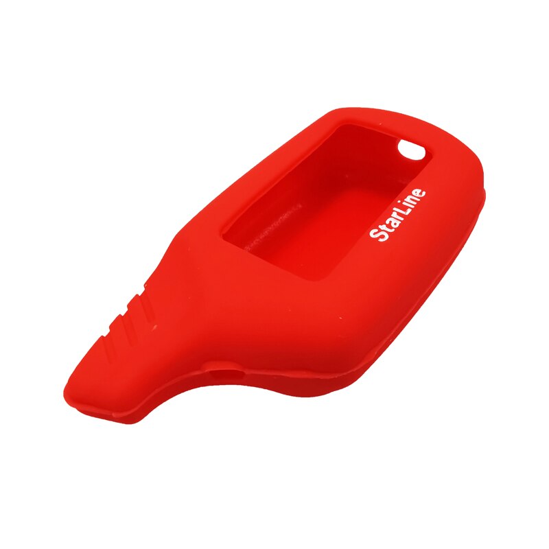 1 Pcs Silicone Autosleutel Case Cover Voor Originele Starline B9/B91/B6/B61/A91/a61/V7 Sleutelhanger Auto Afstandsbediening 2 Weg Alarm
