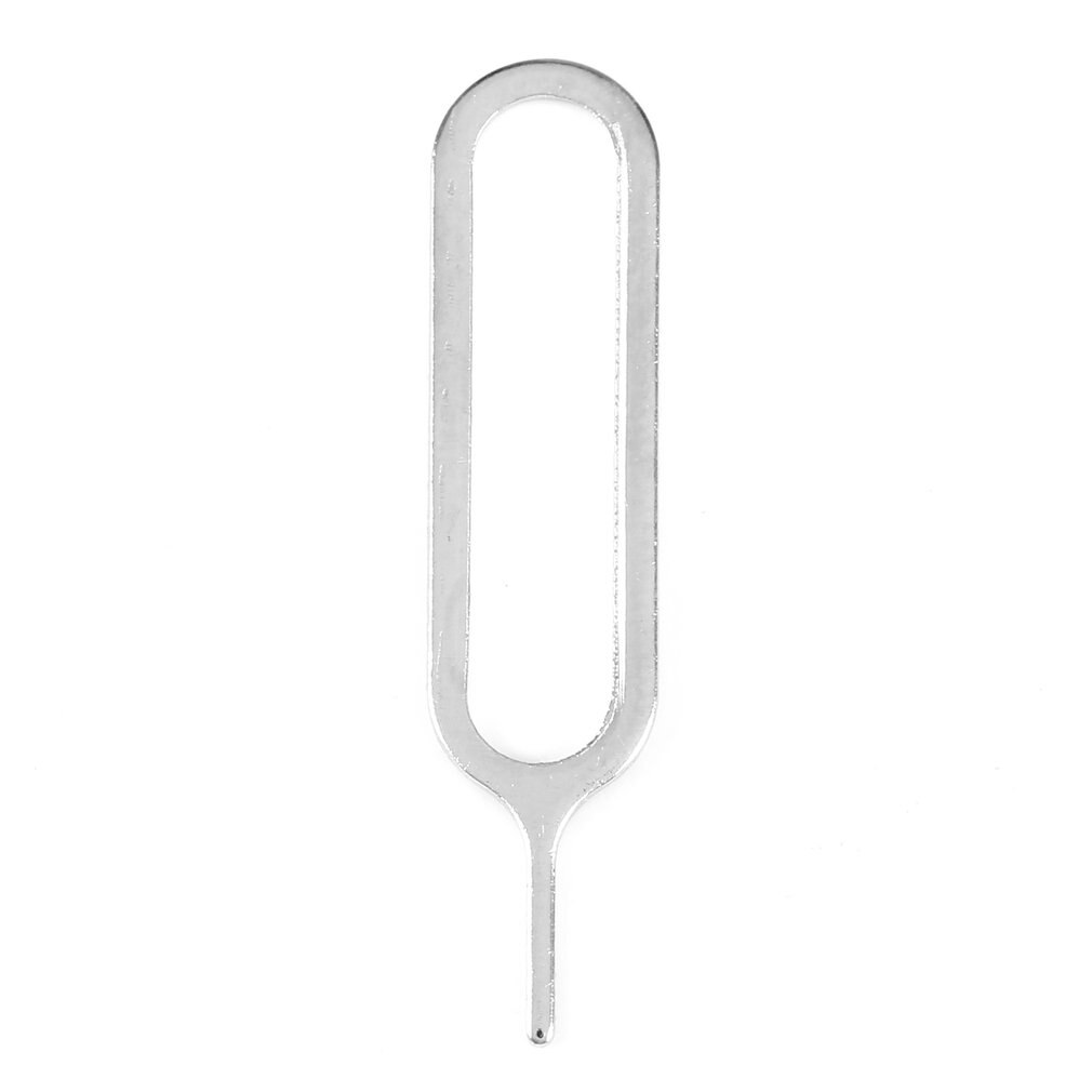 Soporte de bandeja de aguja para tarjeta Sim, herramienta de Metal de expulsión para iPhone 5, 5S, 4, 4S, 12, 3GS, , 1 ud.
